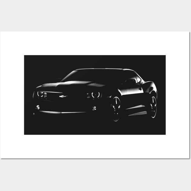 Chevrolet Camaro ZL1 2014 Wall Art by hottehue